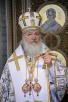 Візит Святішого Патріарха Кирила до Греції. Божественна літургія в храмі вмч. Пантелеїмона в Афінах