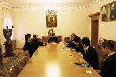 Председатель Отдела внешних церковных связей встретился с группой японских ученых