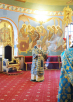 Vizita Patriarhului la Eparhia Hanty-Mansiisk. Privegherea în ajunul sărbătorii Naşterea Maicii Domnului în catedrala „Schimbarea la Faţă a Mântuitorului” a or. Surgut