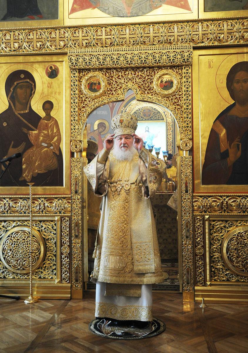Vizita Patriarhului la Mitropolia de Tomsk. Liturghia la catedrala „Botezul Domnului” în or. Tomsk