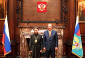 Митрополит Волоколамский Иларион встретился с послом России в Великобритании А.В. Яковенко