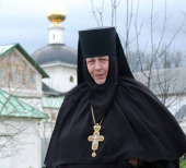 Mesajul de felicitare, adresat stariţei mănăstirii Tolgski din Iaroslavl Varvara (Tretiak) cu ocazia aniversării a 25 de ani de slujire în treaptă de egumenă