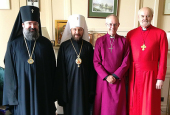 Митрополит Волоколамський Іларіон зустрівся з архієпископом Кентерберійським Джастіном Уелбі