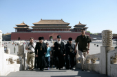 Vizita Patriarhului în China. Vizitarea fostului Palat imperial la Beiging