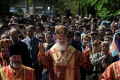 Vizita Patriarhului în China. Liturghia pe teritoriul Ambasadei Federației Ruse în Republica Populară Chineză