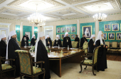 Під головуванням Святішого Патріарха Кирила в Москві відкрилося чергове засідання Священного Синоду