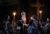 Utrenia pentru Sâmbăta Mare cu cinul înmormântării oficiată la catedrala „Hristos Mântuitorul”