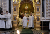 Slujirea Patriarhului în Sâmbăta Mare în catedrala „Hristos Mântuitorul”