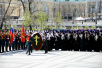 Покладання вінка до могили Невідомого солдата біля Кремлівської стіни напередодні Дня Перемоги
