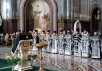 Slujirea patriarhului în miercurea mare la catedrala „Hristos Mântuitorul”