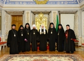 Întâlnirea Preafericitului Patriarh Chiril cu delegaţia ierarhilor sirieni