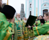 Slujirea Patriarhului șa lavra „Sfânta Treime” a sfântuluui Serghie de ziua pomenirii cuviosului Serghie de Radonej