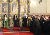 Предстоятели и представители Поместных Православных Церквей вознесли славословие Господу в кафедральном соборе Белграда