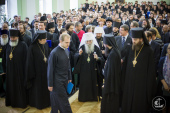 Митрополит Волоколамский Иларион возглавил торжественный акт Санкт-Петербургских духовных школ