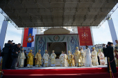 Предстоятели Поместных Православных Церквей совершили Божественную литургию в городе, где родился святой равноапостольный Константин Великий