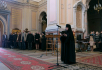 Вечернее богослужение в канун Великого вторника в Иоанно-Предтеченском ставропигиальном монастыре