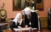 Встреча Святейшего Патриарха Кирилла с губернатором Ростовской области В.Ю. Голубевым