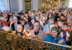 Utrenia cu citirea Acatistului Preasfintei Născătoare de Dumnezeu la catedrala „Botezul Domnului”, or. Moscova