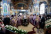 Slujirea Patriarhului în biserica „Sfântul Arhanghel Mihail” în or. Krymsk