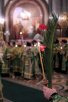 Privegherea la catedrala „Hristos Mântuitorul” în ajunul sărbătorii Intrarea Domnului în Ierusalim