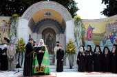 Sanctitatea Sa Patriarhul Chiril a dezvelit în oraşul Veria monumentul sfântului apostol Pavel