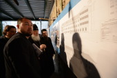 Святейший Патриарх Кирилл внимательно ознакомился с ходом восстановительных работ в Старом Русике