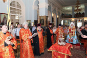 В Узбекистане прошли торжества по случаю 90-летия архиерейской хиротонии святителя Луки (Войно-Ясенецкого)