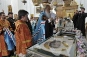 Патриарший экзарх всея Беларуси возглавил торжества в честь 840-летия преставления преподобной Евфросинии Полоцкой
