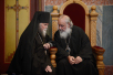 Посещение Святейшим Патриархом Кириллом Оптиной пустыни. Всенощное бдение в Казанском храме монастыря