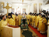 Патриаршее служение в Даниловом монастыре в день празднования 30-летия возрождения обители