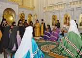 Preafericitul Patriarh Chiril a condus ipopsifierea arhimandritului Tihon (Bobov) în treapta de episcop de Ișim, a arhimandritului Ioan (Kovalenko) în treapta de episcop de Kalaci și a arhimandritului Calistrat (Romanenko) în treapta de episcop de Gorno-Altaisk