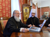 Întâlnirea Preafericitului Patriarh Chiril cu reprezentantul plenipotențiar al Președintelui FR în districtul federal Orientul Îndepărtat, ministrul pentru dezvoltarea Orientului Îndepărtat și guvernatorul ținutului Habarovsk