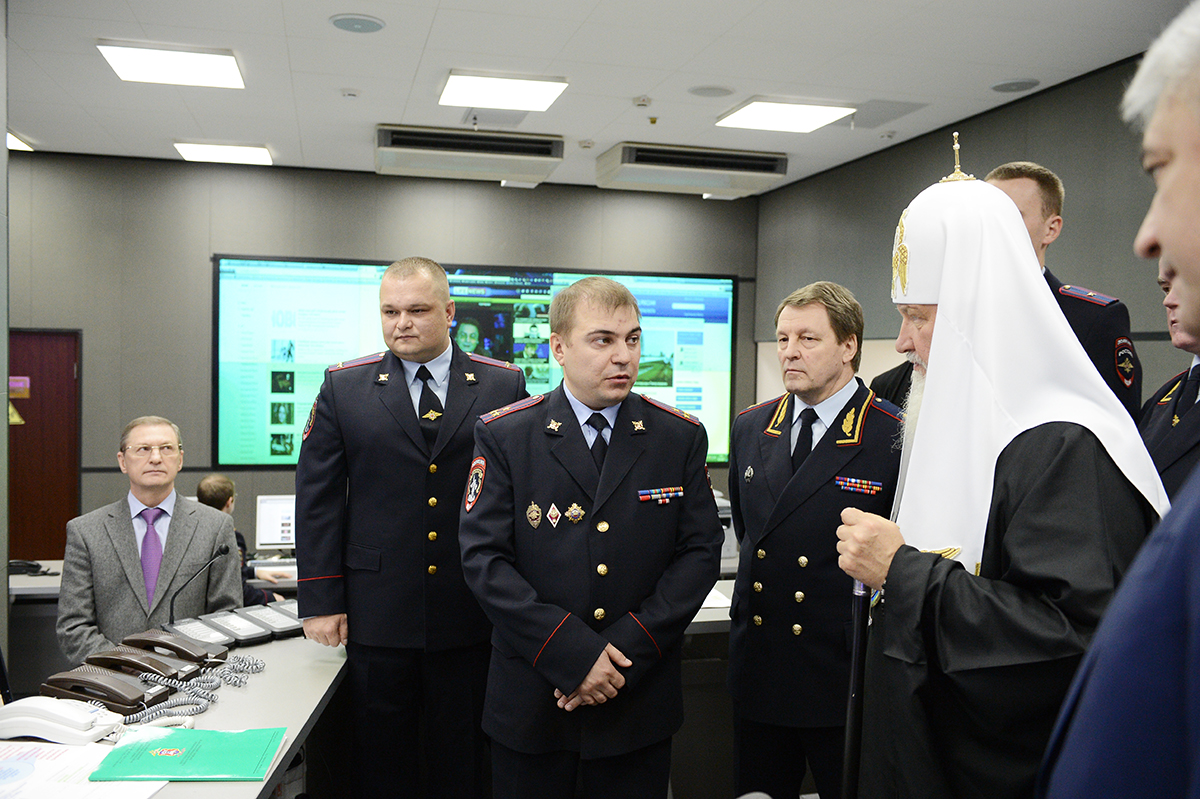 Sfințirea clădirii noi a Centrului de destinaţie specială în domeniul asigurării securităţii în trafic al MAI al Federaţiei Ruse