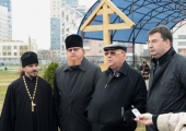 A fost luată decizia cu privire la construcția bisericii în cinstea cuviosului Serghie de Radonej pe câmpul Hodynskoe