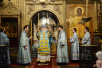 Slujirea Patriarhului de sărbătoarea icoanei Maicii Domnului de la Kazani la catedrala “Adormirea Maicii Domnului” în Kremlin, or. Moscova