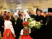Ceremonia de deschidere a celei de a XII-ea expoziţii – forum „Rusia ortodoxă – către Ziua unităţii naționale”