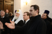 Посещение Святейшим Патриархом Кириллом и председателем Правительства России Д.А. Медведевым Ново-Иерусалимского монастыря