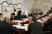 Preafericitul Patriarh Chiril şi şeful Guvernului FR D.A. Medvedev au participat la şedinţa ordinală a Consiliului de tutelă al fundației pentru restaurarea mănăstirii Noul Ierusalim
