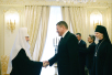 Встреча Святейшего Патриарха Кирилла с губернатором Вологодской области