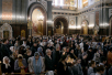 Privegherea în ajunul sărbătorii Bunei Vestiri la catedrala „Hristos Mântuitorul”