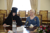 Встреча Святейшего Патриарха Кирилла с представителями Всеукраинской общественной организации «Союз православных женщин»