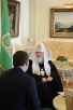 Зустріч Святішого Патріарха Кирила з губернатором Свердловської області Є.В. Куйвашевим