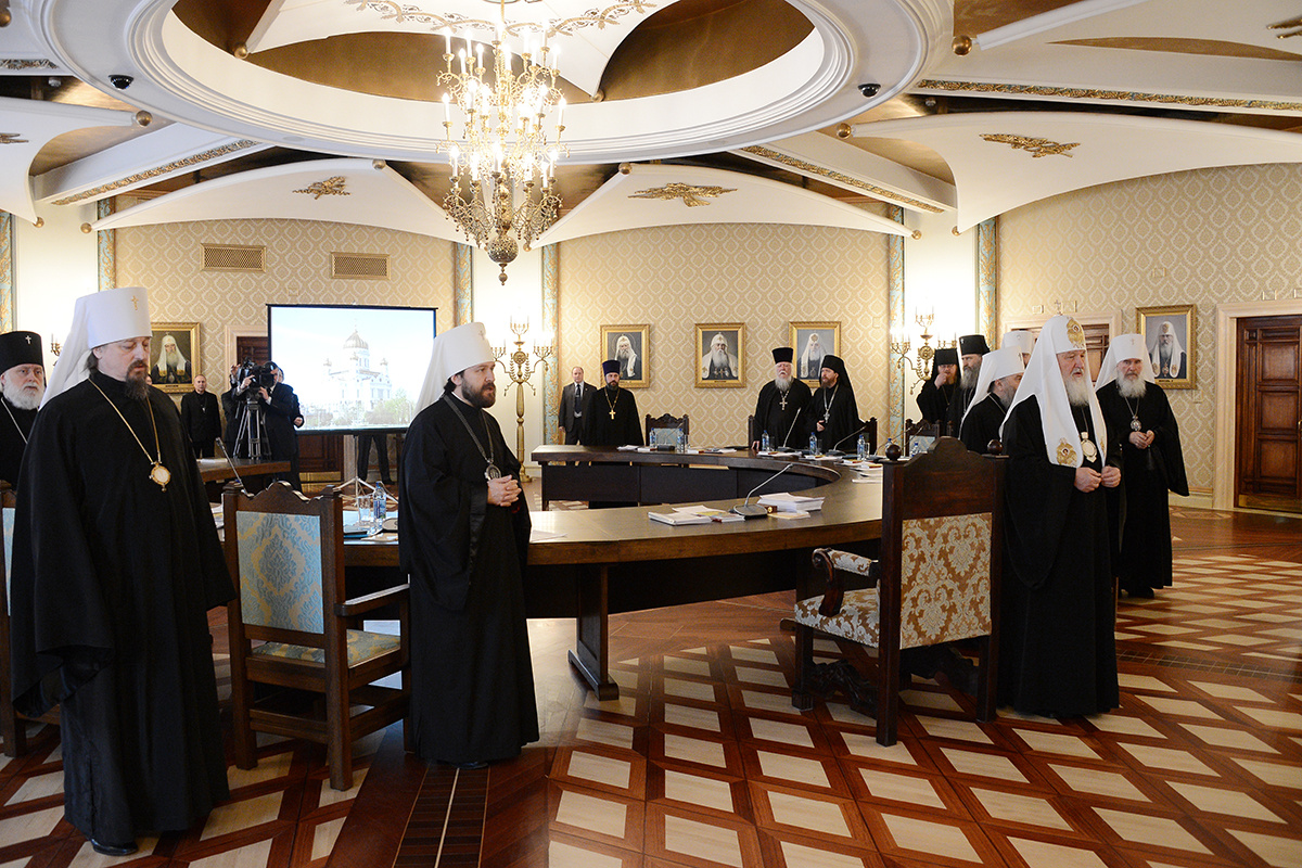 Заседание Высшего Церковного Совета Русской Православной Церкви 12 апреля 2013 года