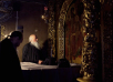 Slujirea Patriarhului în ziua de miercuri a primei săptămâne din Postului cel Mare. Liturghia Darurilor Înainte Sfinţite la lavra „Sfânta Treime” a cuviosului Serghie