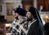 Slujirea Patriarhului în ziua de vineri, în prima săptămână a Postului cel Mare. Liturghia Darurilor Înainte Sfinţite la catedrala „Hristos Mântuitorul”