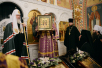 Патріарше служіння в переддень суботи першої седмиці Великого посту на обійсті Серафимо-Дівєєвського монастиря в Москві
