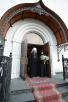 Slujirea Patriarhului în ajunul sâmbetei din prima săptămână a Postului cel Mare la metocul Patriarhal al mănăstirii din Diveevo a sfântului Serafim, or. Moscova