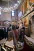 Патриаршее служение в канун недели 1-й Великого поста в Сретенском ставропигиальном монастыре