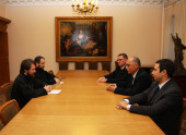 Митрополит Волоколамский Иларион встретился с губернатором острова Корфу