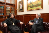 Председатель Отдела внешних церковных связей встретился с новоназначенным послом Италии в России